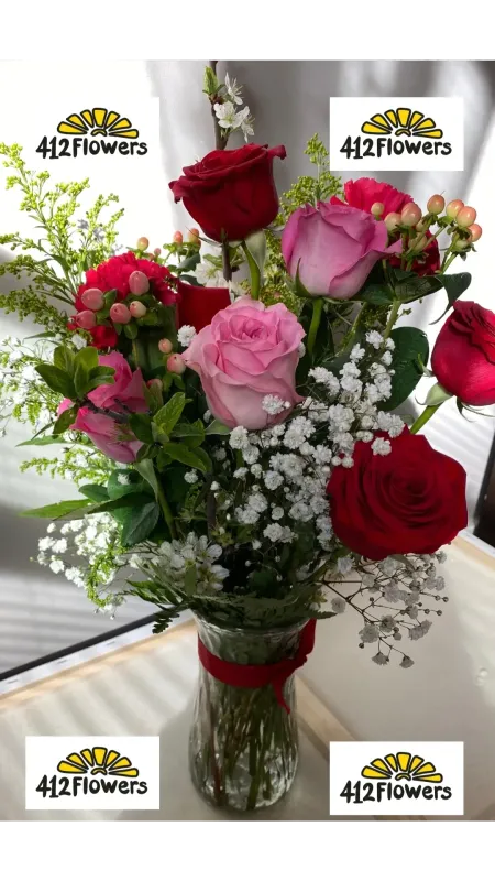 Dozen Mixed Roses