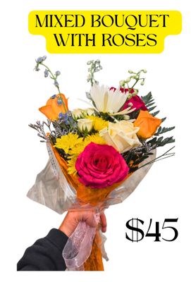 Mixed Rose Bouquet
