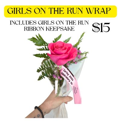 Girls on the Run Themed Bouquet