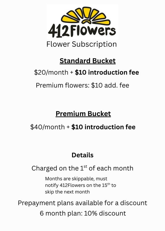 NEW! Monthly Flower Subscription