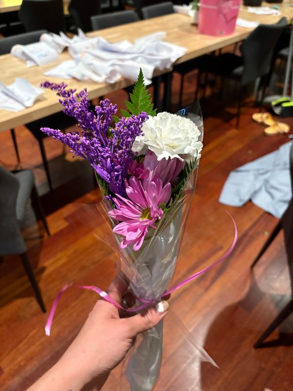 Carnation Mini Bouquet - Back to School!