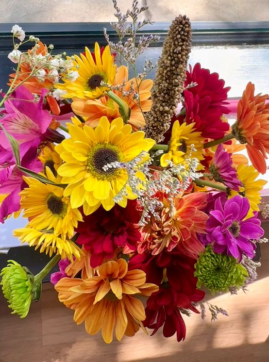 Fall Daisy Bouquet!