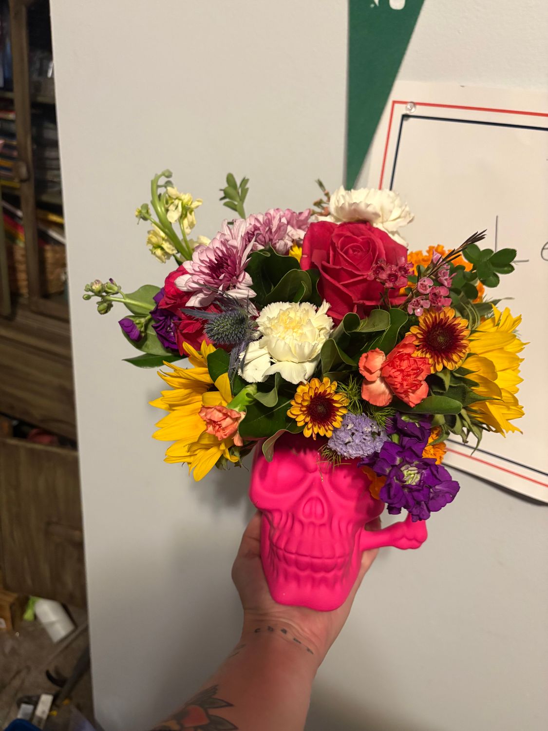 Spooky Skull Mug