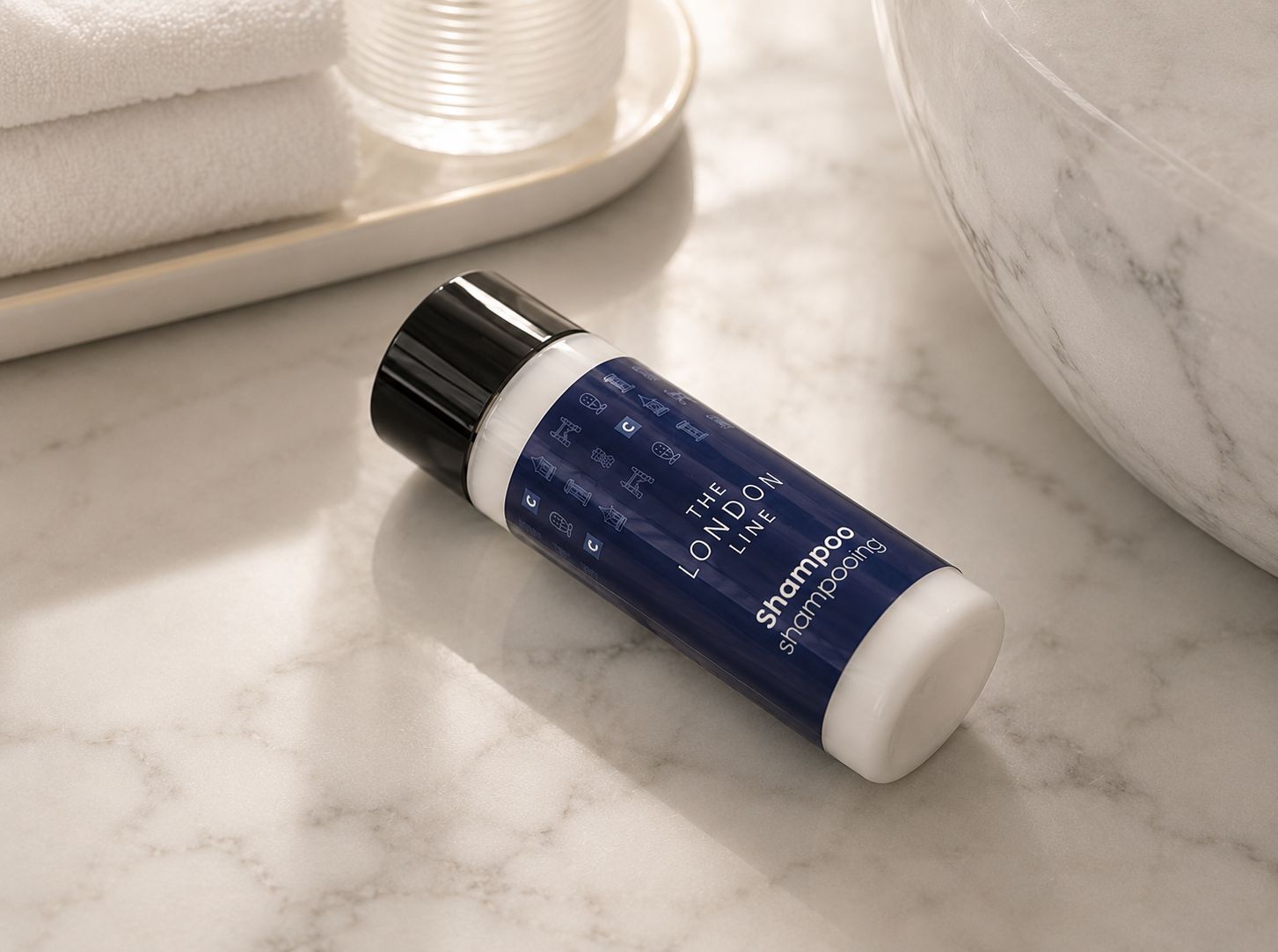 300 piezas de Shampoo LONDON de 40 ml