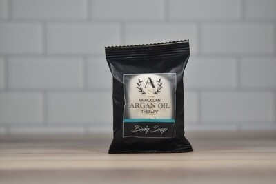 1 caja de 300 piezas de Jabón de 40 grs. Línea argan