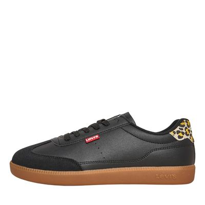 Levi's Sneakers Jackson Black Leopard 1335