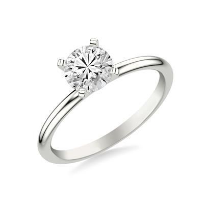 1.54 Round E VS2 Lab Grown Solitaire Ring