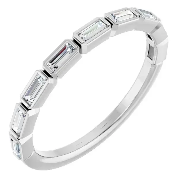 14K White Gold 1/4 CTW Lab-Grown Diamond Anniversary Band