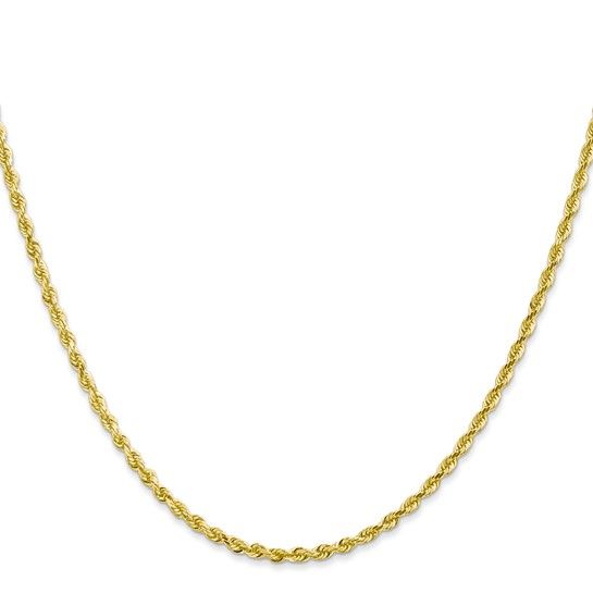 14k Yellow Gold 18 in Rope Chain