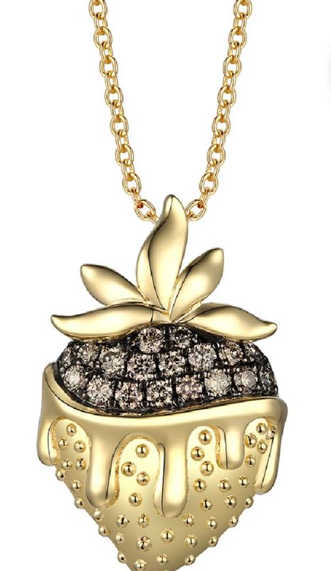 Godiva x Le Vian Pendant featuring Chocolate Diamonds® set in 14K Honey Gold™