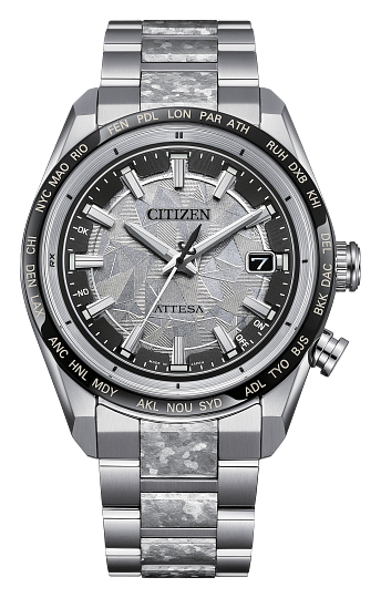 ATTESA Platinum Shine Cronograph Atomic Time Keeping