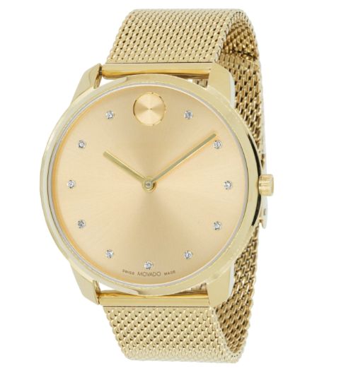 Gold Tone Movado Bold