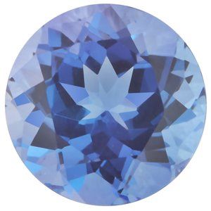 6 mm Round Faceted AAA Natural Tanzanite