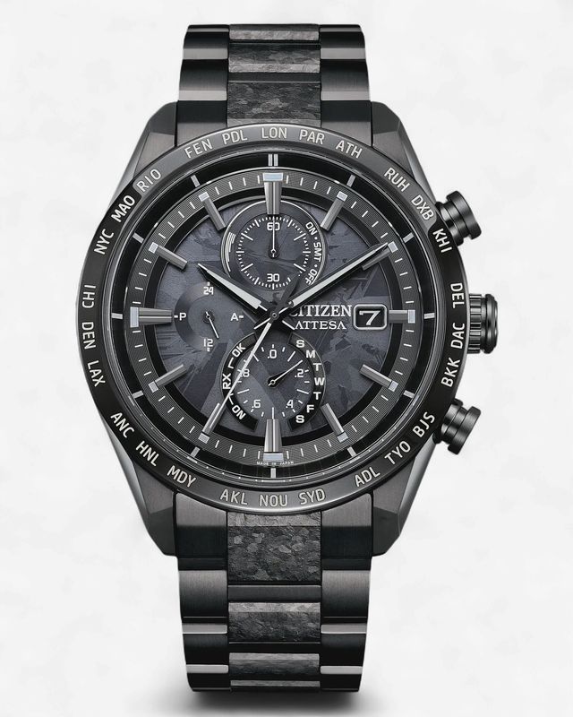 ATTESA Hakuto-R Atomic Timekeeping Super Titanium Bracelet