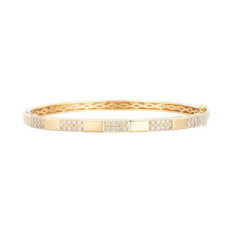 Le Vian® Bangle featuring .84 Nude Diamonds™ set in 14K Honey Gold™