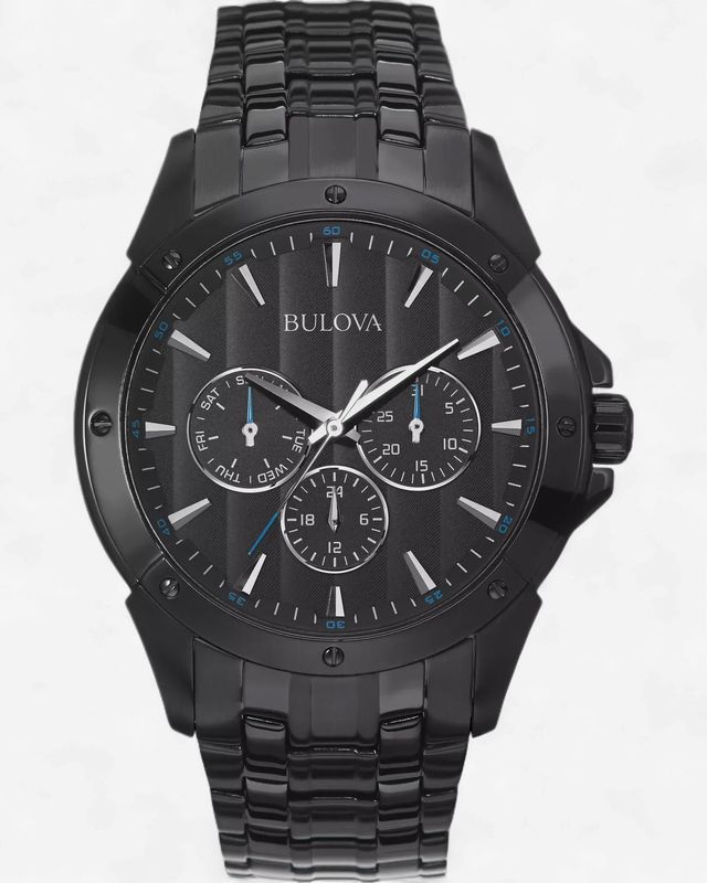Pre- Loved Bulova C9601189 Stainless Steel Quartz Movement Mens Wristwatch 43 MM