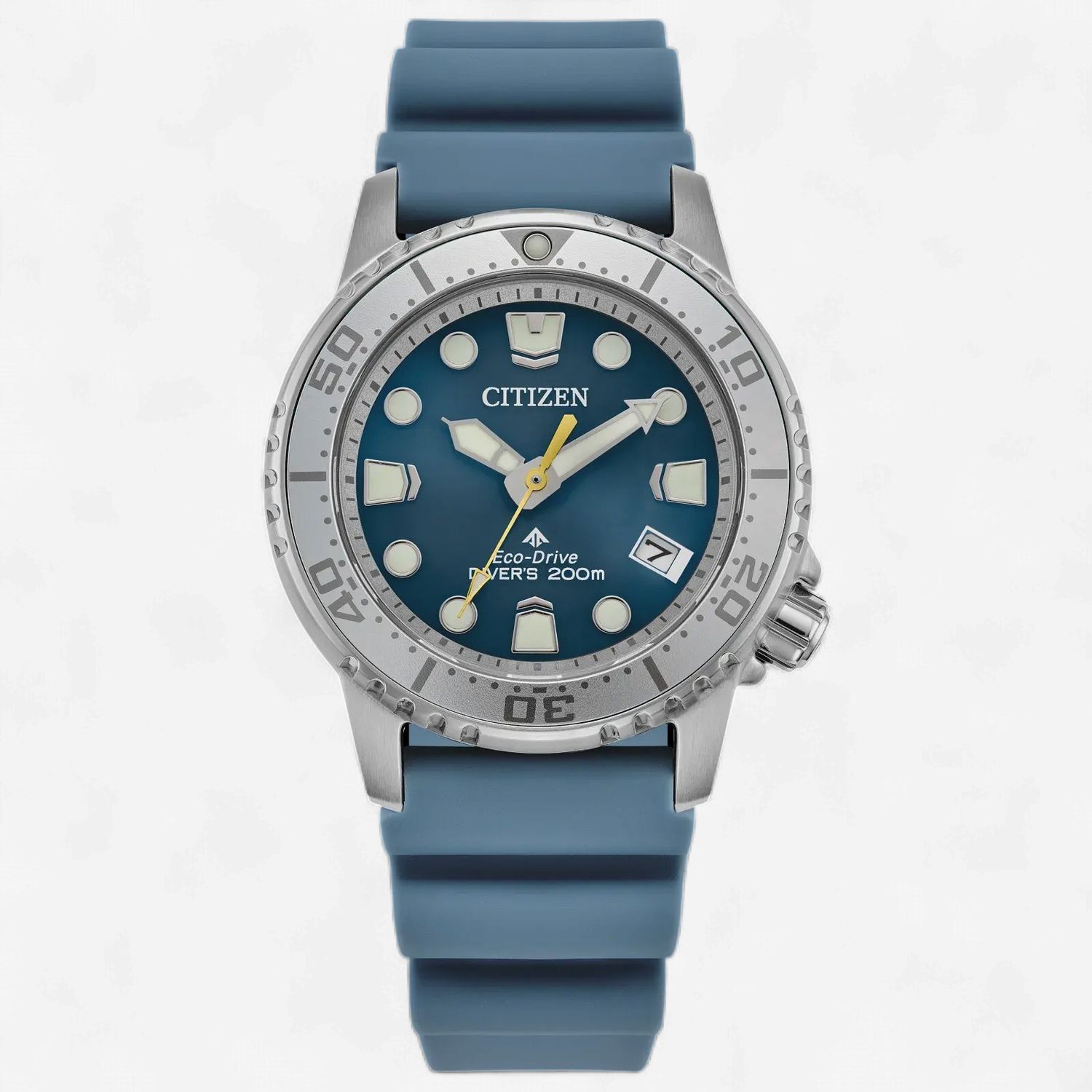 Promaster Dive Blue Dial Polyurethane Bracelet 37mm