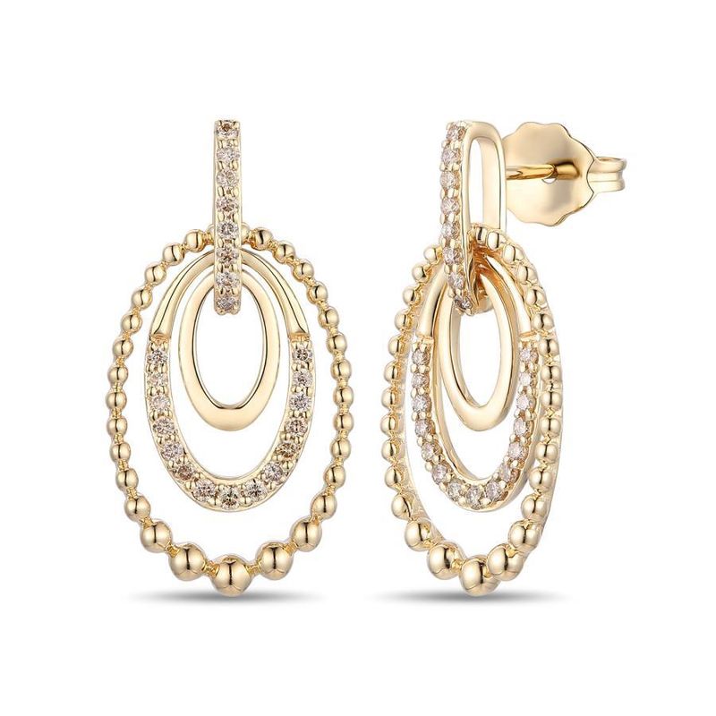 Le Vian® Earrings featuring Nude Diamonds™ set in 14K Honey Gold™
