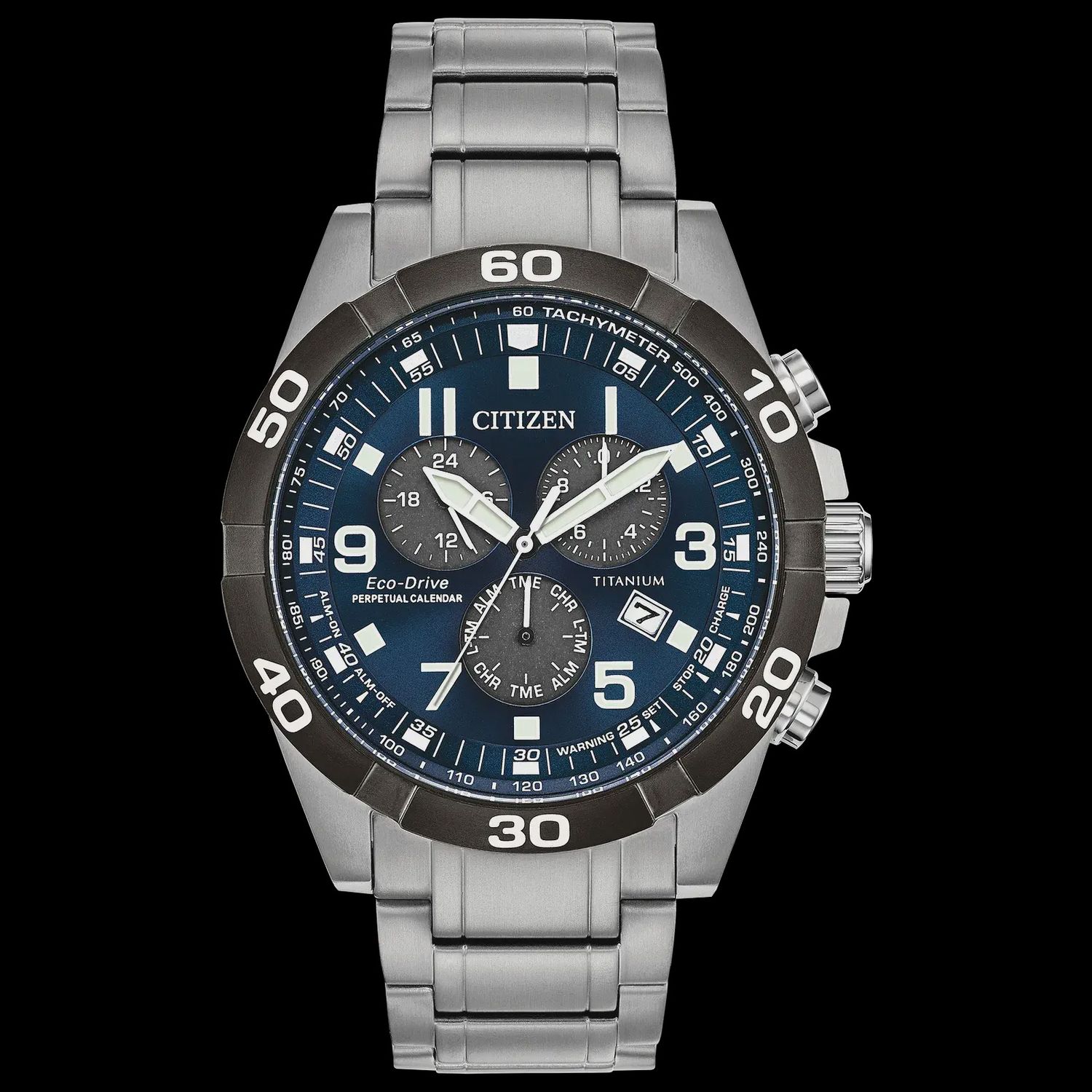 Men's Brycen Eco-Drive Super Titanium Watch