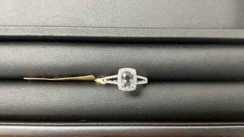 Le Vian Platinum and 14k Vanilla Gold Gray Spinal w/ Vanilla Diamond Accents