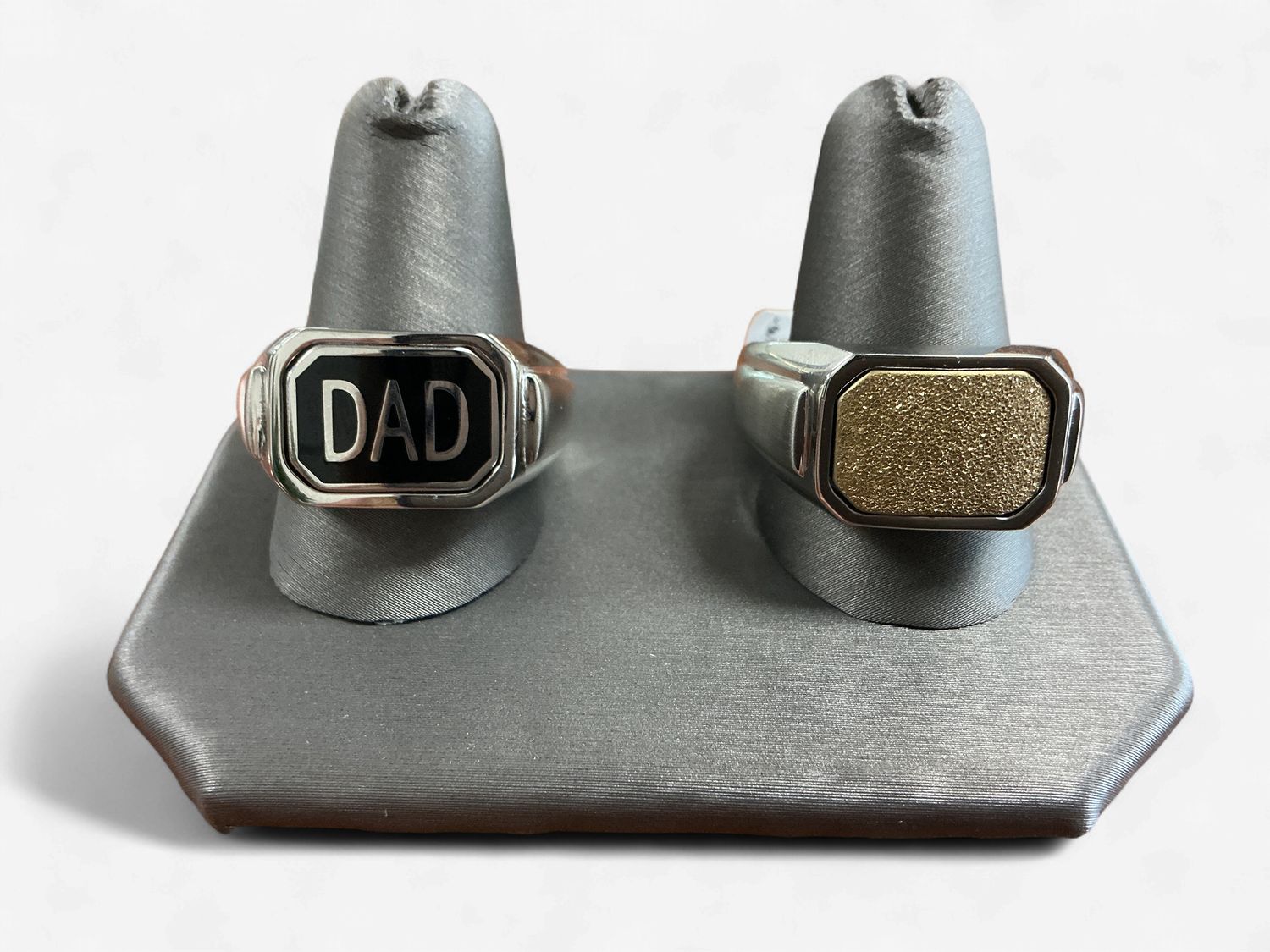 Stainless Steel 12mm DAD Ring- size 10