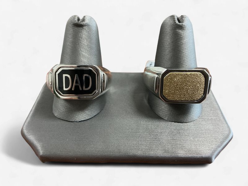Stainless Steel 12mm DAD Ring- size 10