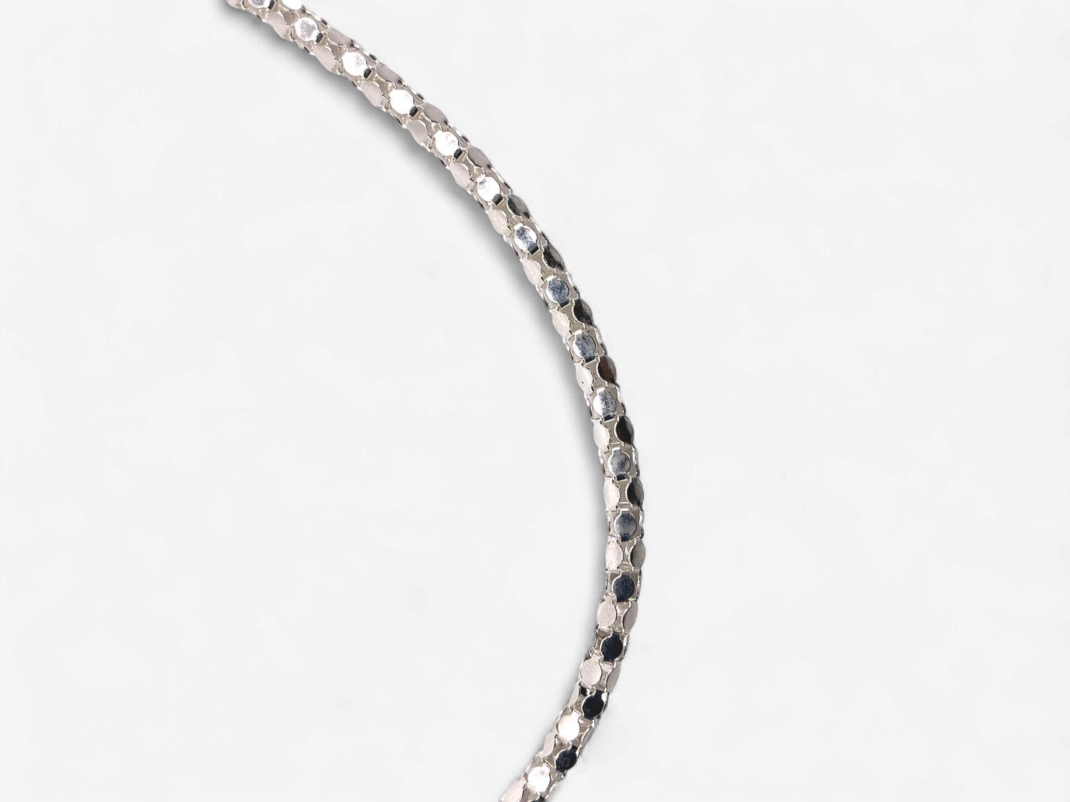 Sterling Silver 24inch Birdcage Chain