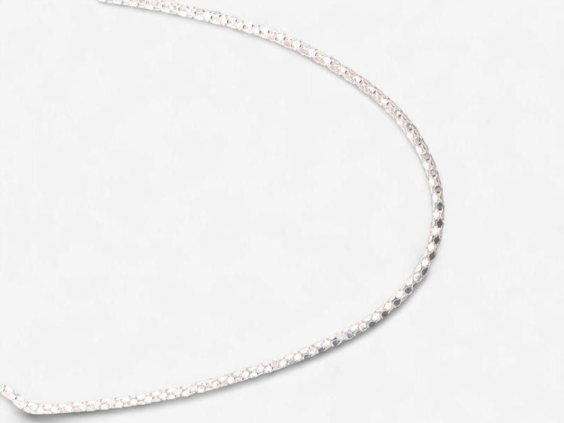 Sterling Silver 24inch Birdcage Chain