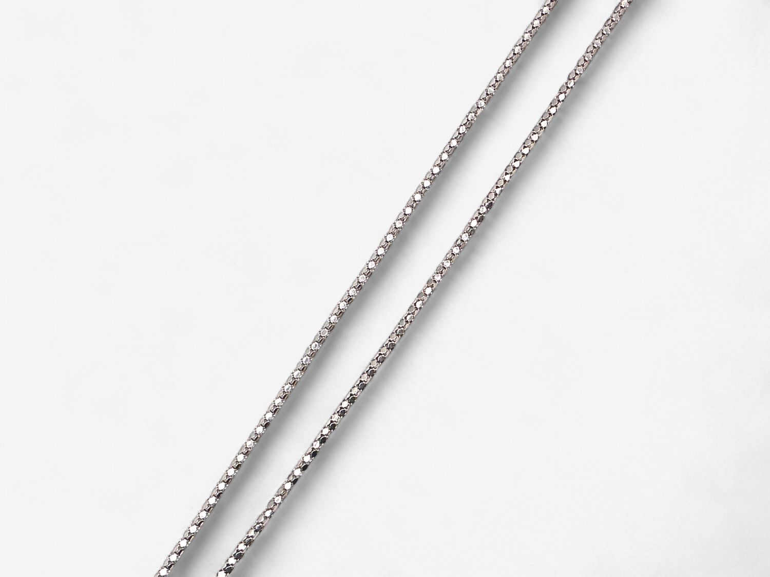 Sterling Silver 20in 2.1mm Birdcage Chain