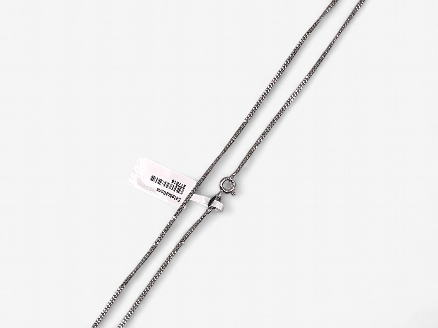 Sterling Silver 20in 1.3mm Small Curb Chain