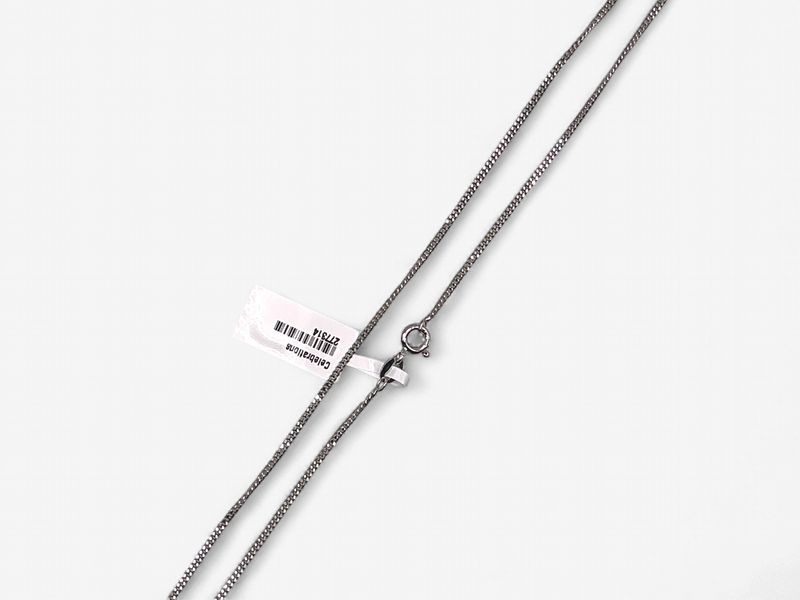 Sterling Silver 20in 1.3mm Small Curb Chain