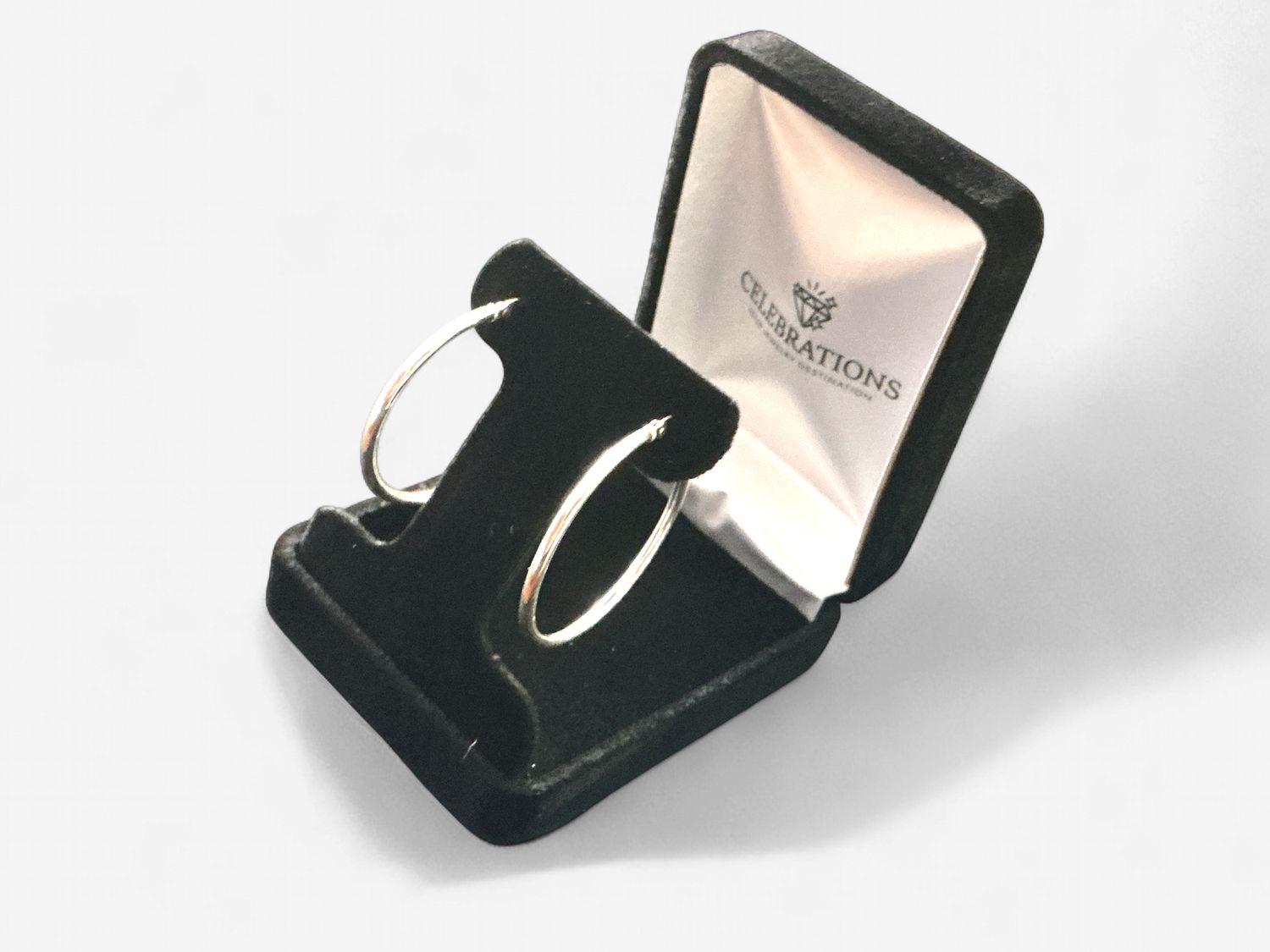 Sterling Silver Polished Hoops