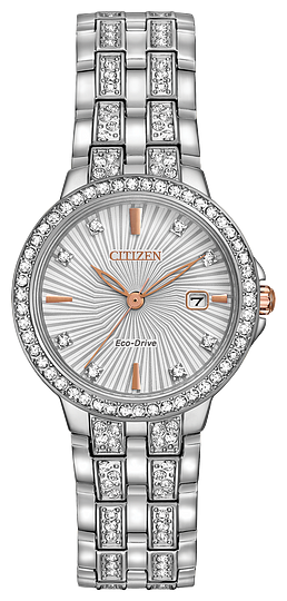 Citizen Silhouette Crystal stainless steel bracelet