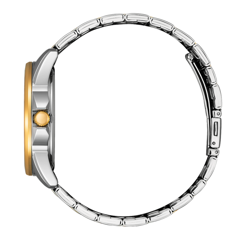 MEN QUARTZ WR100 SSTRG BRAC SLVR