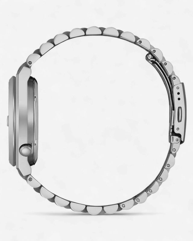 Tsuyosa x seconde/seconde Blue Dial Stainless Steel Bracelet Automatic