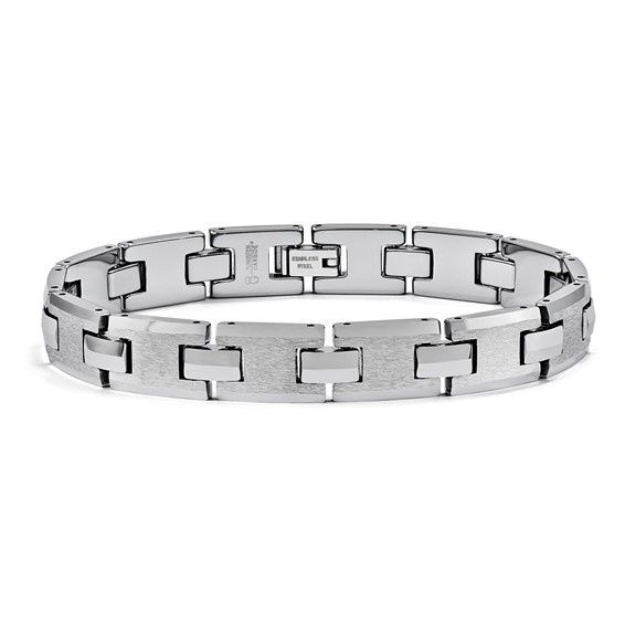 Tungsten 8.5" Bracelet with Brushed Finish
