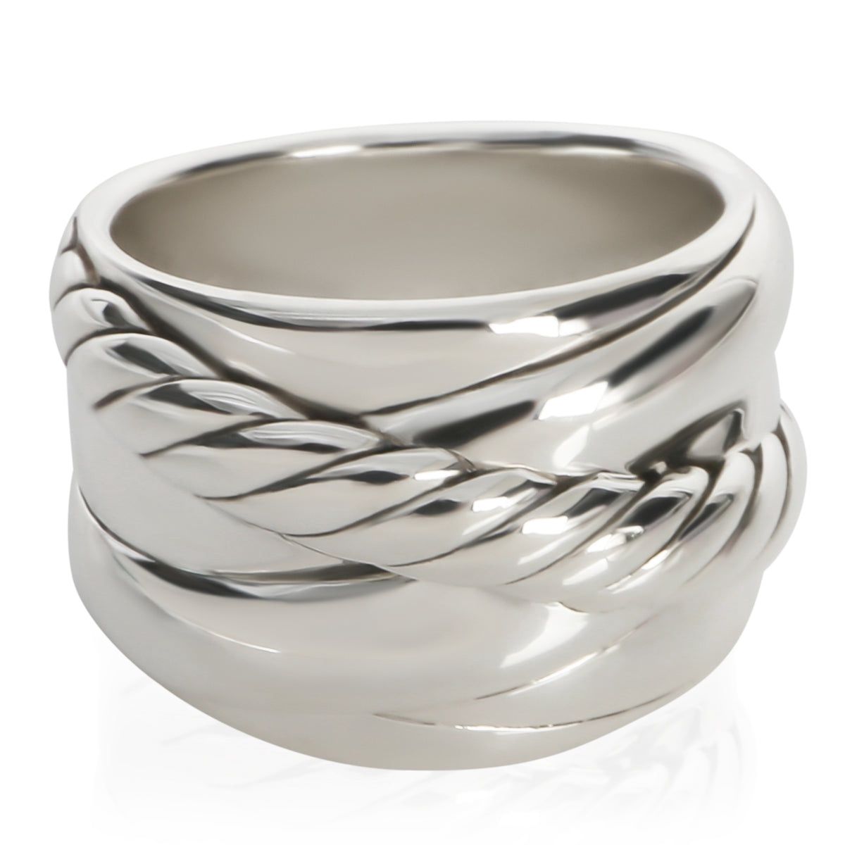David Yurman Sterling Silver Cable Crossover - Refurbished