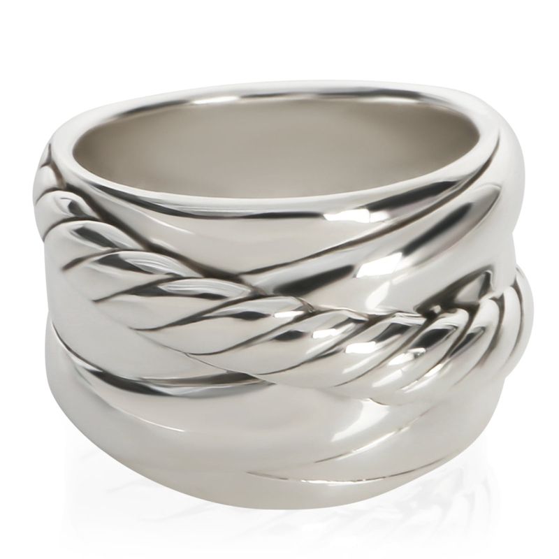 David Yurman Sterling Silver Cable Crossover - Refurbished