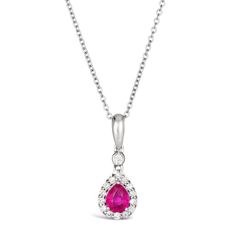 Le Vian Pendant featuring Passion Ruby Vanilla diamonds set in 14K Vanilla Gold