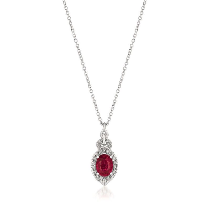 Le Vian Pendant feat.  Passion Ruby Vanilla diamonds set in 14K Vanilla Gold