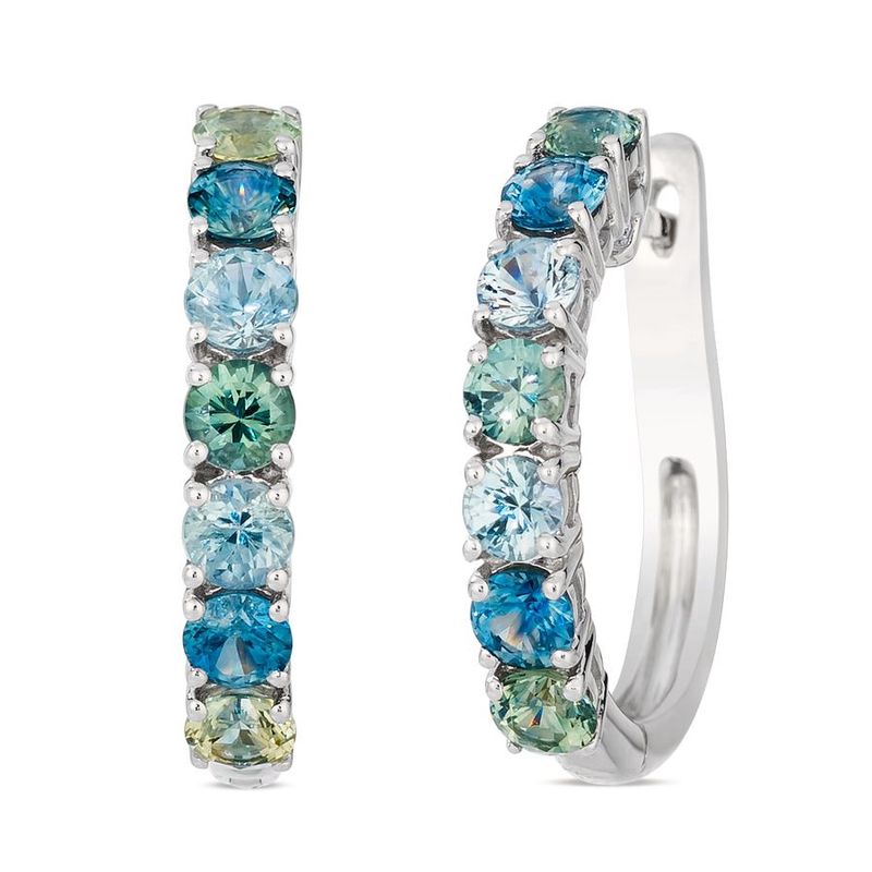 Le Vian Earrings feat. Montana Sapphire Ombré set in 14K Vanilla Gold