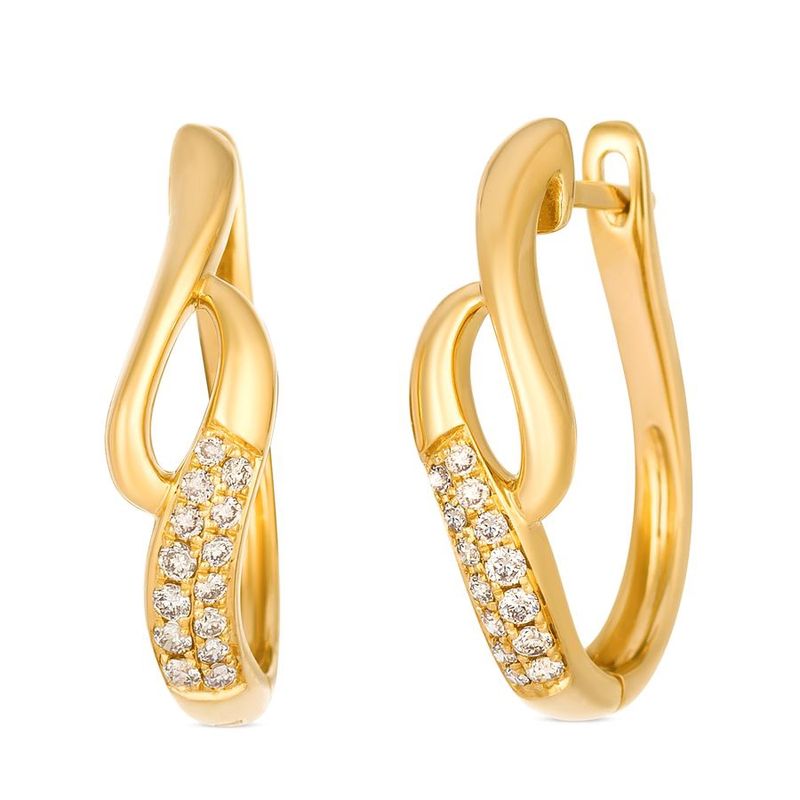 Le Vian Earrings feat. Nude diamonds set in 14K Honey Gold