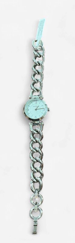 Pre-Loved Silver Tone Fossil Watch women's