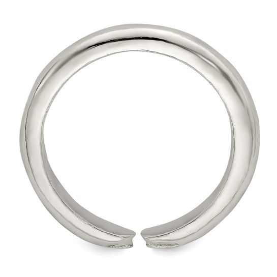 Silver Toe Ring 2 mm