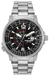Citizen ProMaster Nighthawk Stainless Steel Mens Watch