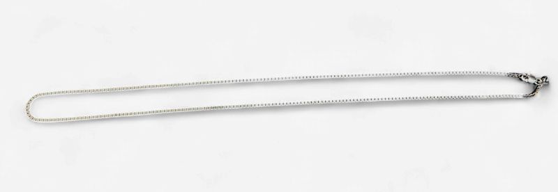 Pre-Loved Silver Box Chain 1.5mm 20"