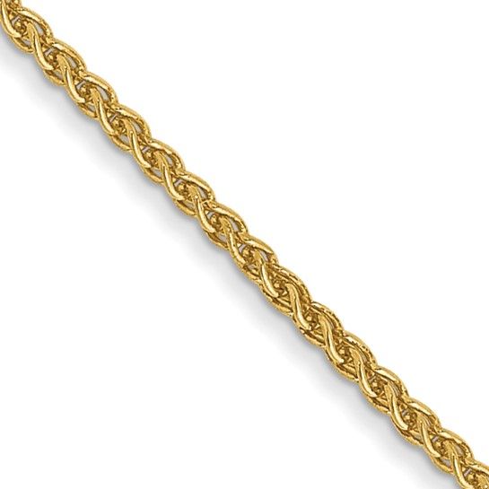 14K 20 inch 1.05mm Spiga with Lobster Clasp Chain