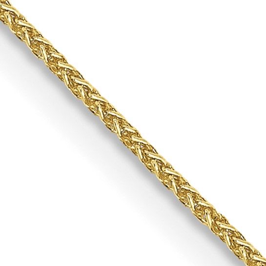 10k Yellow Gold .85mm 18 inch Spiga Chain