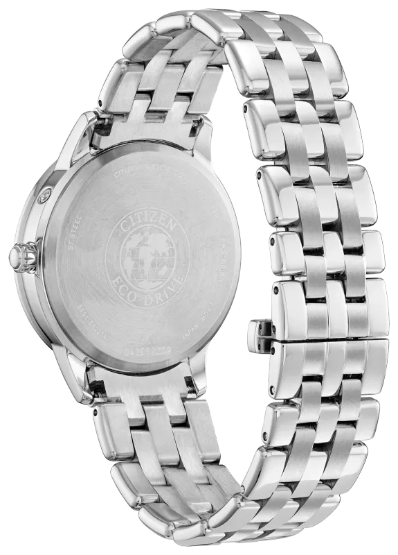 Citizen Calendrier Blue Face Stainless Steel