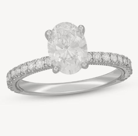 Pre-Loved Neil Lane 2 ct Total Weight Lab Grown Diamond Engagement Ring with 1.51 D VS1 Center